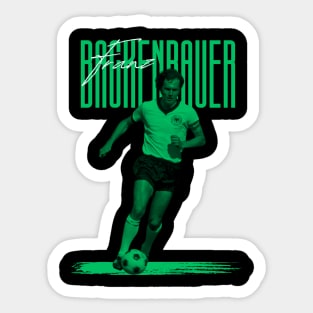 Franz backenbauer///original retro Sticker